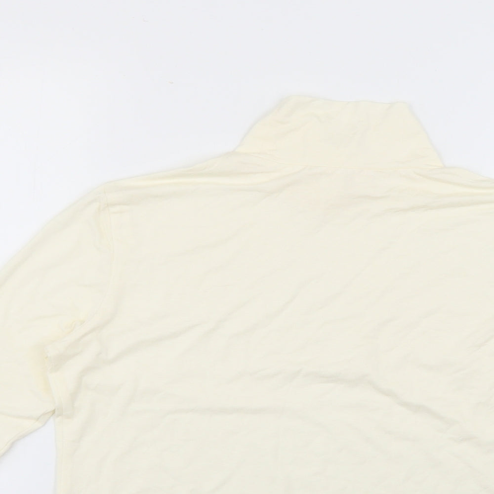 SheIn Womens Yellow   Basic Blouse Size S