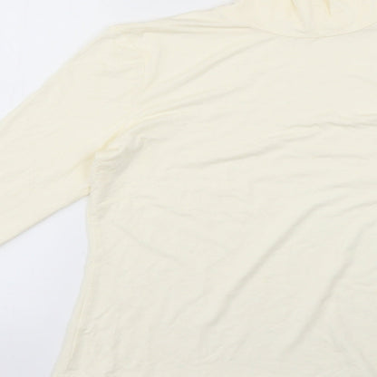 SheIn Womens Yellow   Basic Blouse Size S