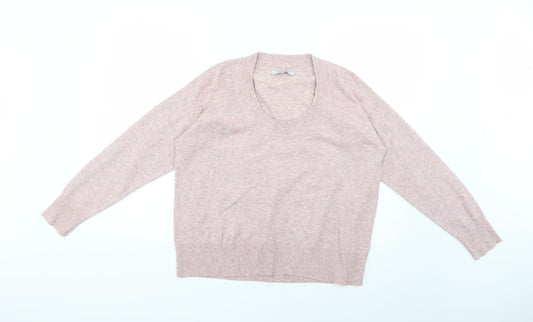 Womens UK Size M NEXT Pink Pullover Jumper