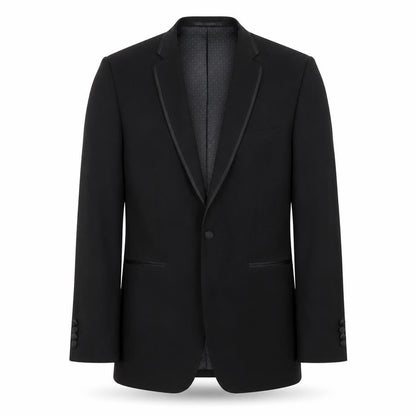 Mens UK Size 40 Preworn Regular Black Suit Jacket