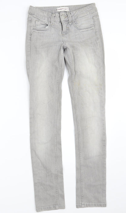 Topshop Womens Beige  Denim Skinny Jeans Size 26 in L31 in