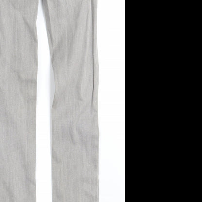 Topshop Womens Beige  Denim Skinny Jeans Size 26 in L31 in