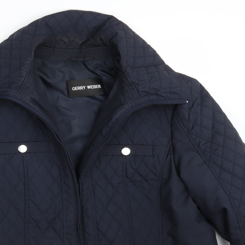 Womens UK Size 12 Gerry Weber Blue Jacket