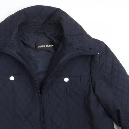 Womens UK Size 12 Gerry Weber Blue Jacket