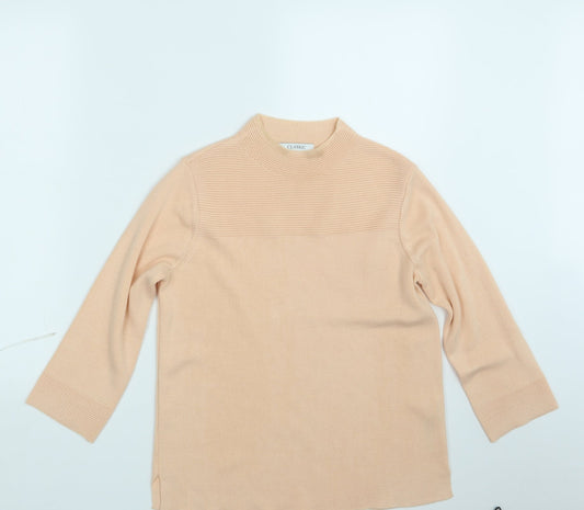 Womens UK Size 10 M&S Pink Pullover Jumper