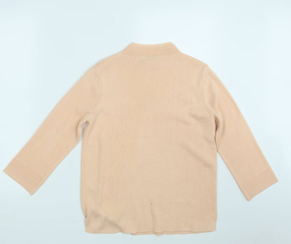 Womens UK Size 10 M&S Pink Pullover Jumper