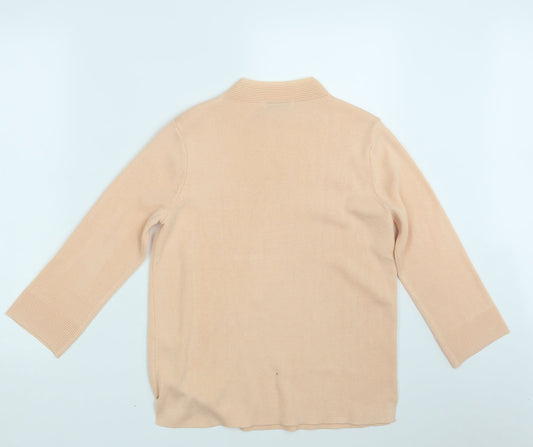 Womens UK Size 10 M&S Pink Pullover Jumper