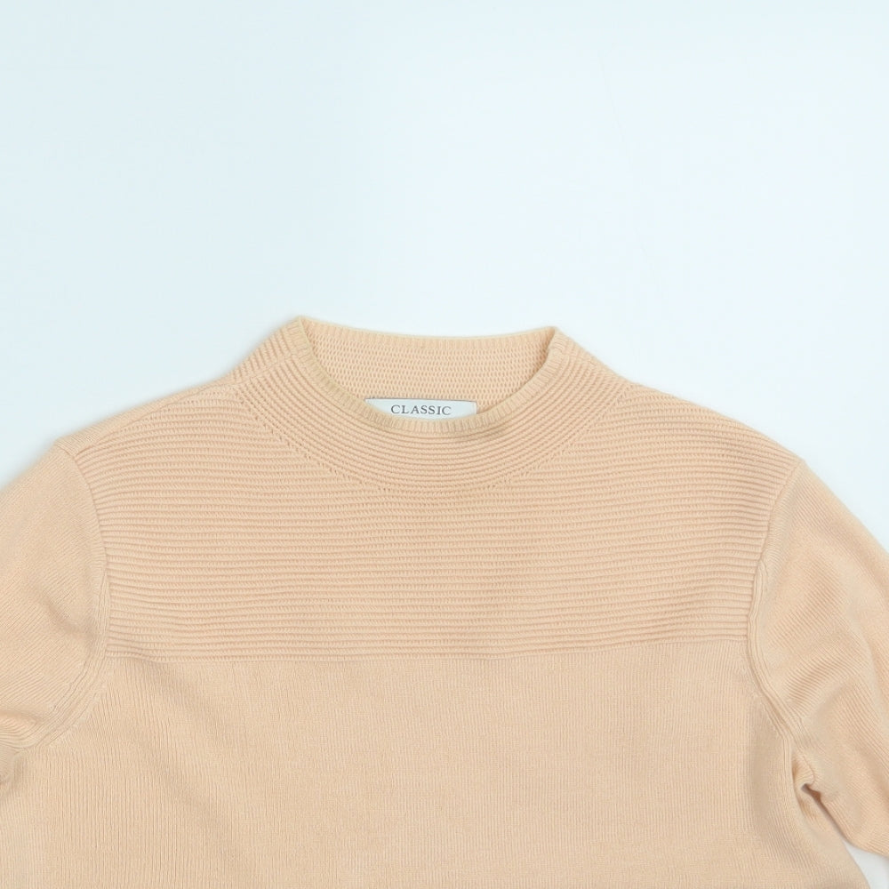 Womens UK Size 10 M&S Pink Pullover Jumper