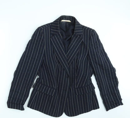Womens UK Size 10 Libra Blue Jacket