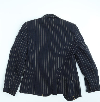 Womens UK Size 10 Libra Blue Jacket