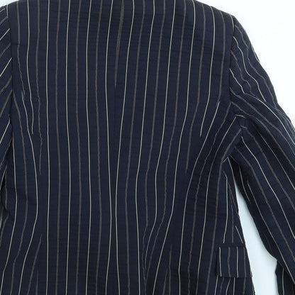 Womens UK Size 10 Libra Blue Jacket