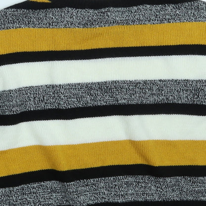 H&M Womens Multicoloured Striped Knit Pullover Jumper Size S