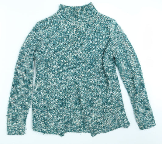 FOREVER 21 Womens Green  Knit Pullover Jumper Size L
