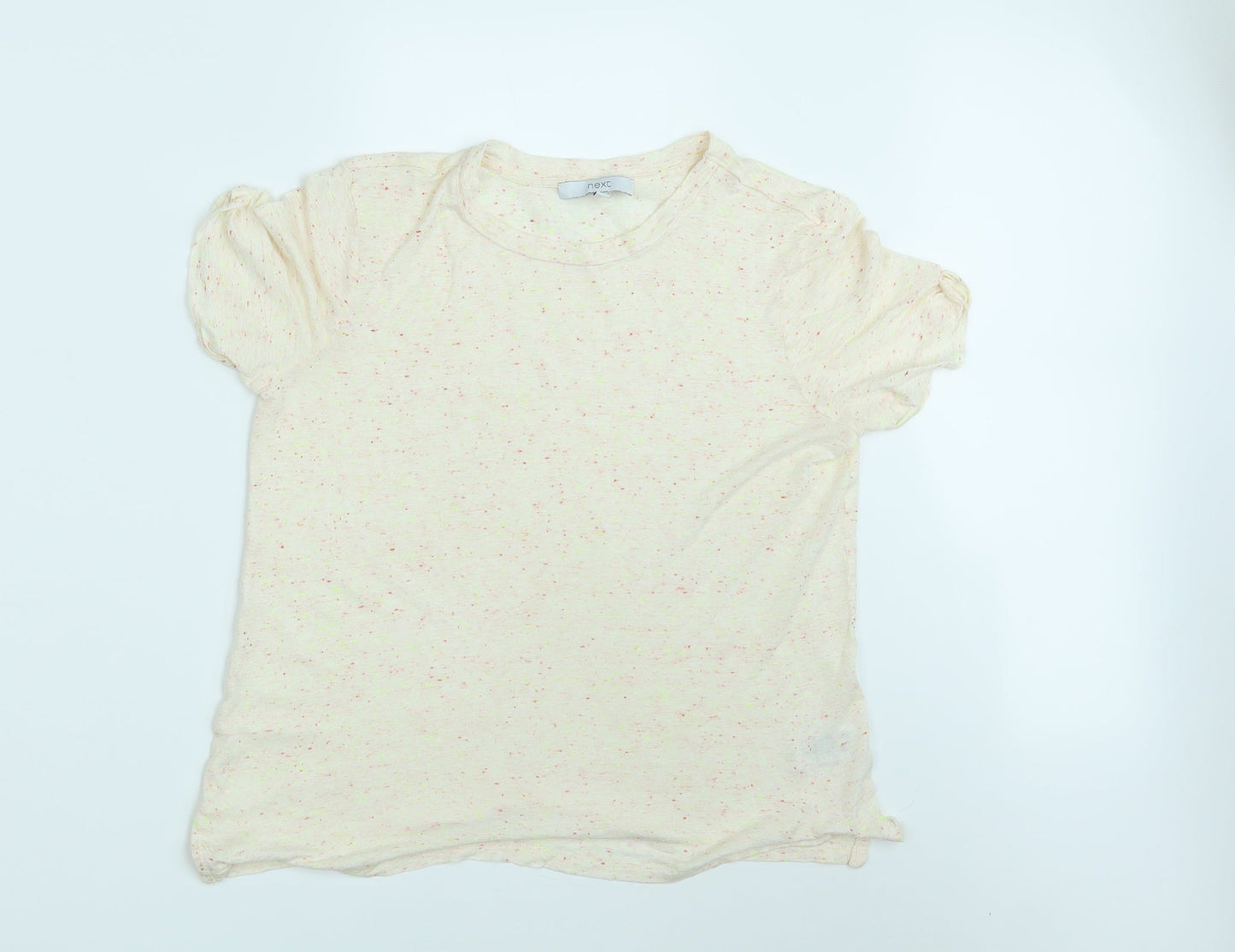 Womens UK Size 12 NEXT Pink Basic T-Shirt