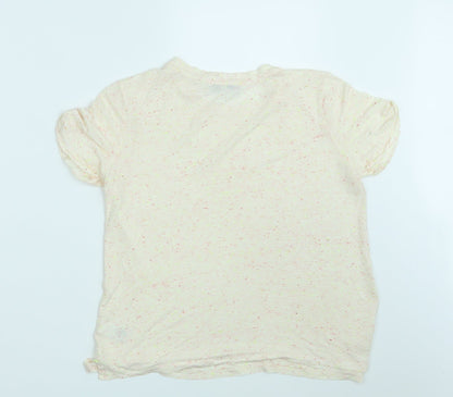 Womens UK Size 12 NEXT Pink Basic T-Shirt
