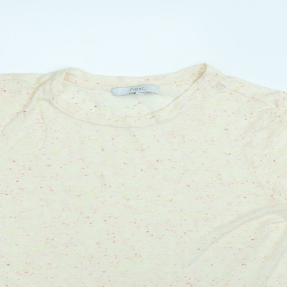 Womens UK Size 12 NEXT Pink Basic T-Shirt