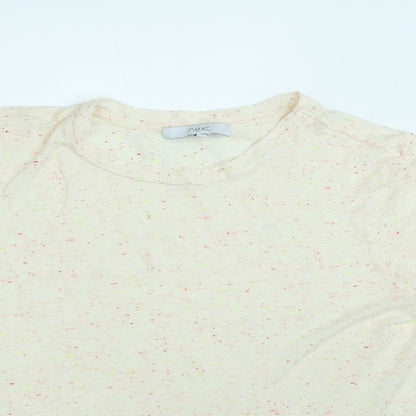 Womens UK Size 12 NEXT Pink Basic T-Shirt