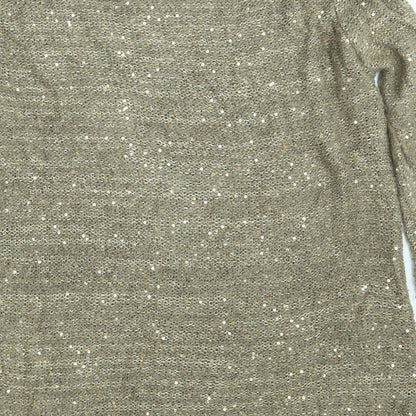 Womens UK Size 14 Atmosphere Beige Pullover Jumper