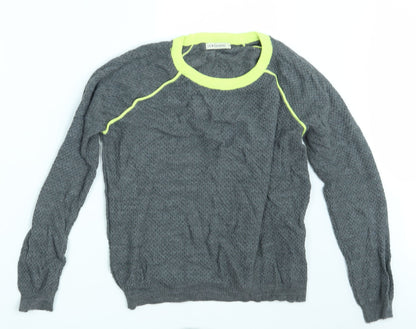 LCW Casual Womens Grey  Knit Pullover Jumper Size M