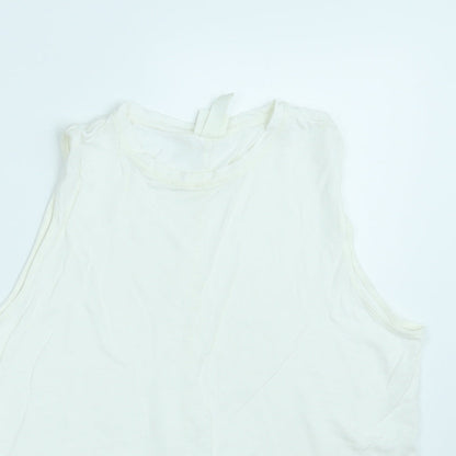 H&M Womens White   Basic Tank Size M