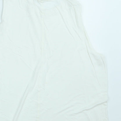 H&M Womens White   Basic Tank Size M