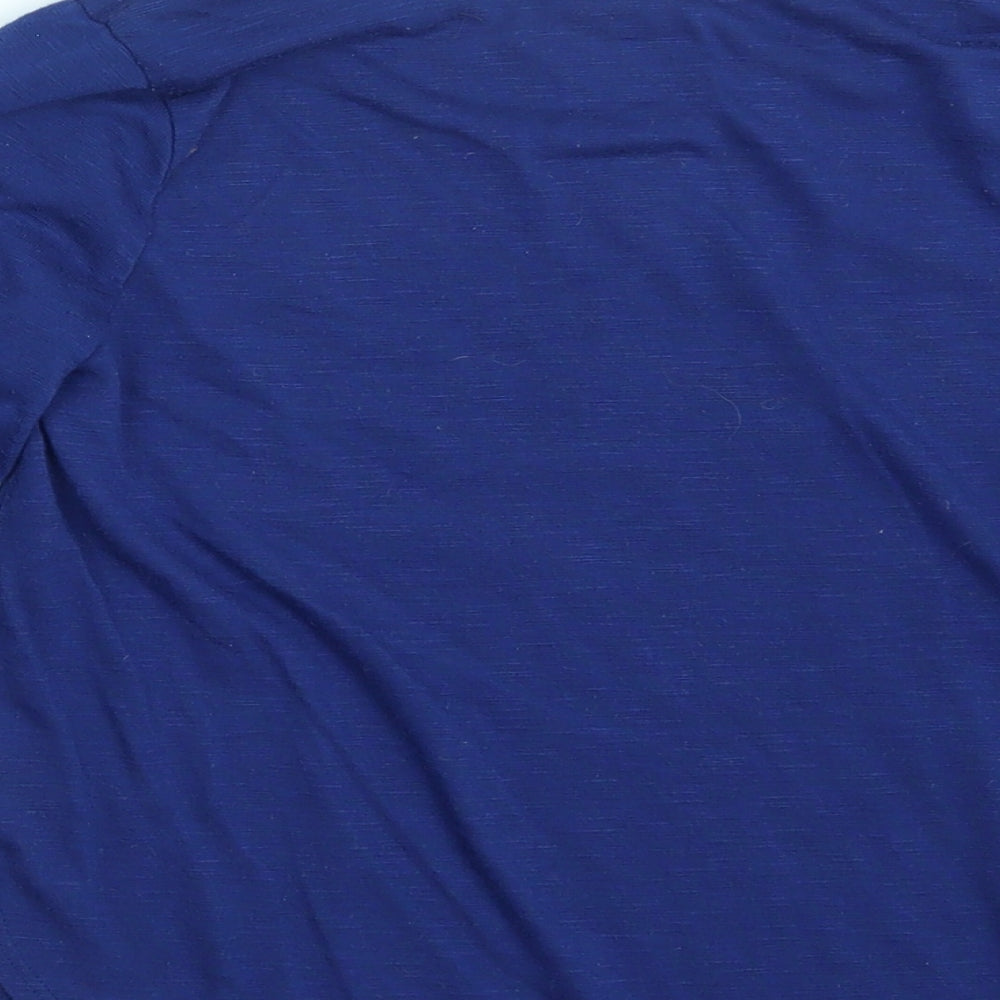 Kohl's Girls Blue  Rayon Pullover Sweatshirt Size M  - Seasonal Christmas Festive Holiday