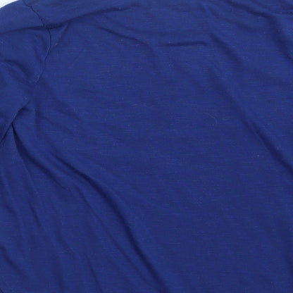Kohl's Girls Blue  Rayon Pullover Sweatshirt Size M  - Seasonal Christmas Festive Holiday