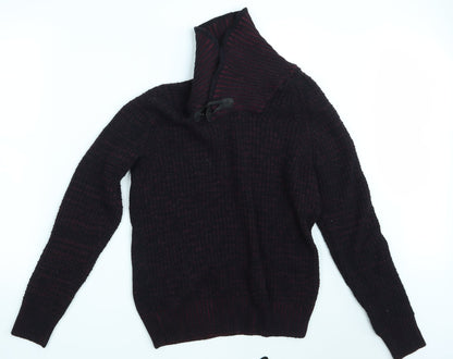 Womens UK Size M H&M Black Pullover Jumper