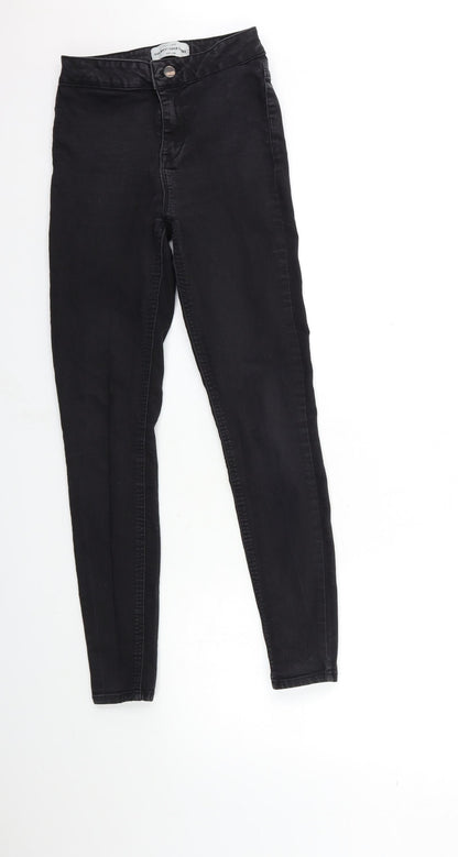 New Look Womens Black  Denim Skinny Jeans Size 8 L27 in