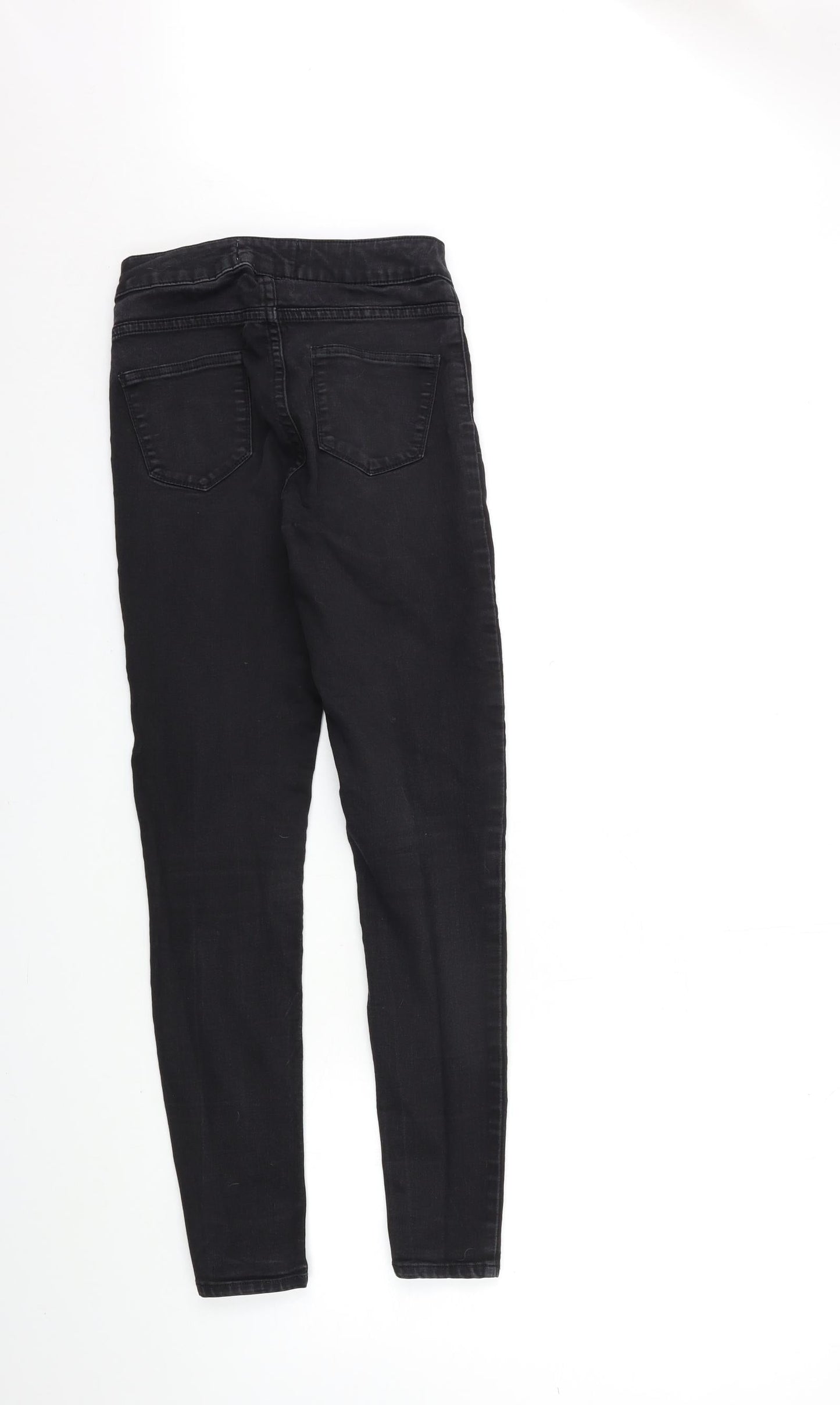 New Look Womens Black  Denim Skinny Jeans Size 8 L27 in