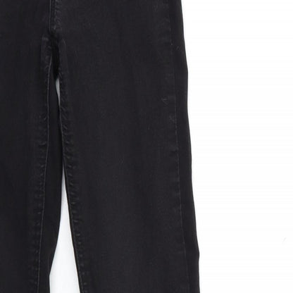 New Look Womens Black  Denim Skinny Jeans Size 8 L27 in