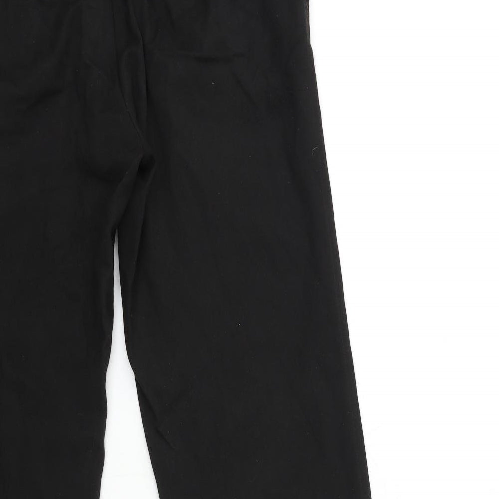 Womens UK Size 34 in NEXT Regular Fit  Black Trousers