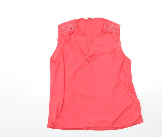George Womens Pink   Basic Tank Size 16