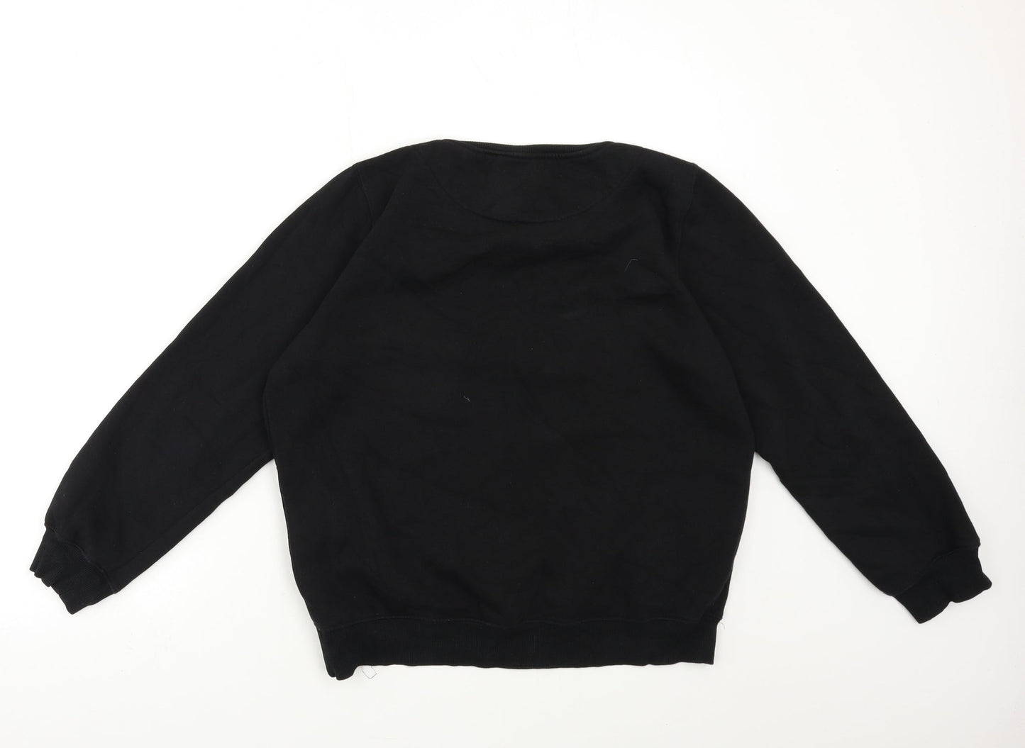 Womens UK Size XL SUPER PREMIUM Black Pullover Sweatshirt