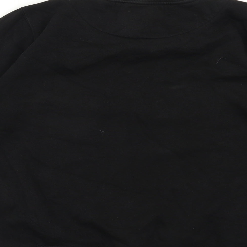 Womens UK Size XL SUPER PREMIUM Black Pullover Sweatshirt