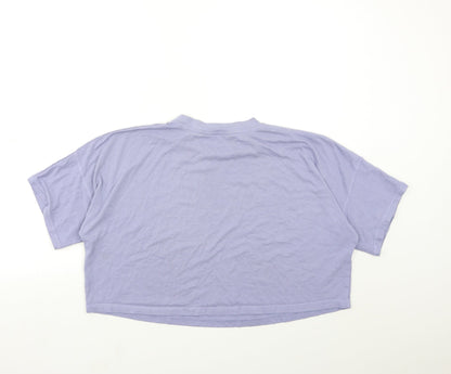 George Womens Blue   Basic T-Shirt Size 12