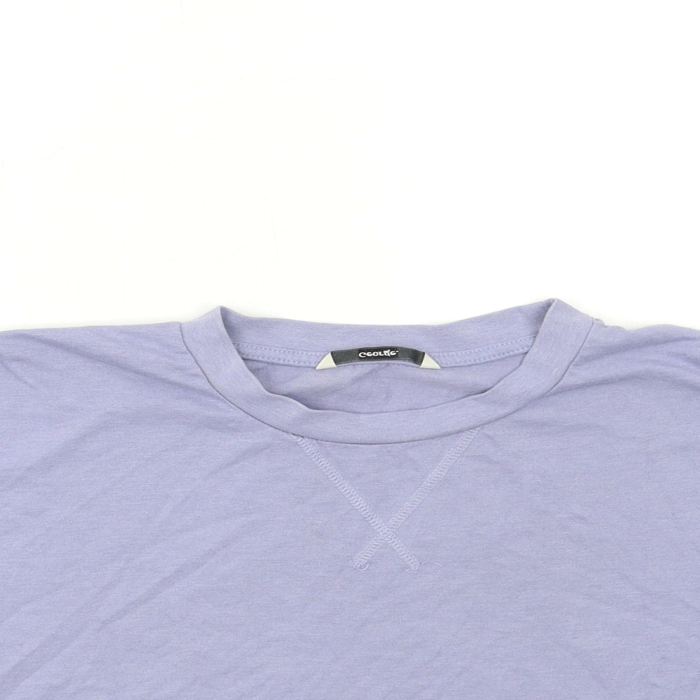 George Womens Blue   Basic T-Shirt Size 12