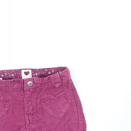 Gap Baby Purple  Corduroy Cropped Trousers Size 18-24 Months