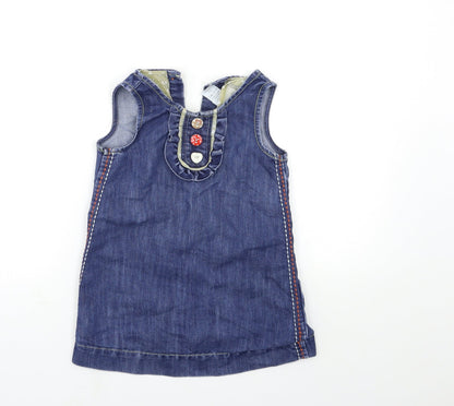 NEXT Girls Blue  Denim A-Line  Size 2-3 Years