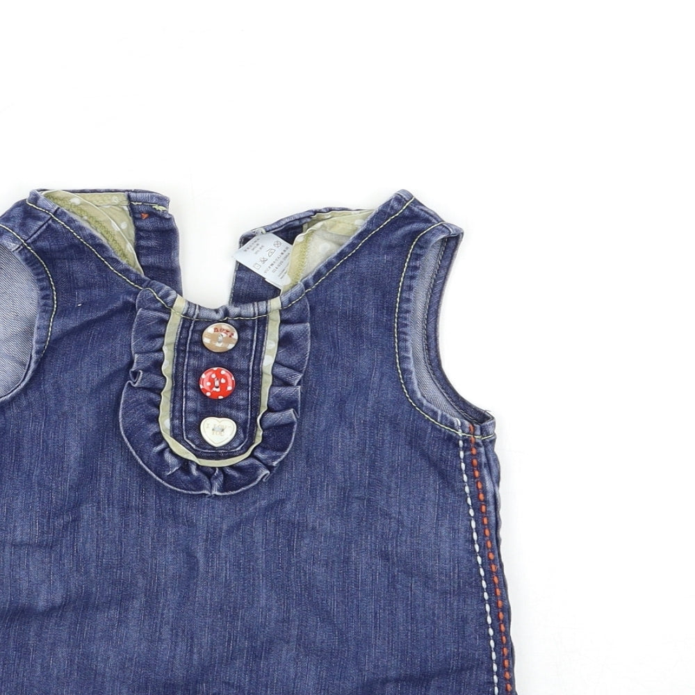 NEXT Girls Blue  Denim A-Line  Size 2-3 Years