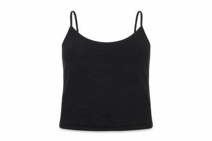 Womens UK Size 14 Boohoo Black Basic Tank