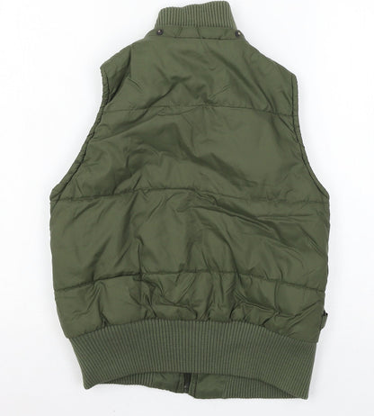 New Look Womens Green   Gilet Jacket Size 8