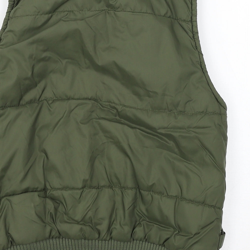 New Look Womens Green   Gilet Jacket Size 8