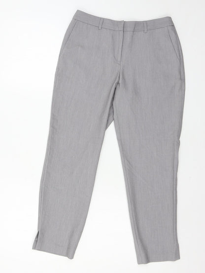 Womens UK Size 6 ASOS Regular Fit  Grey Trousers
