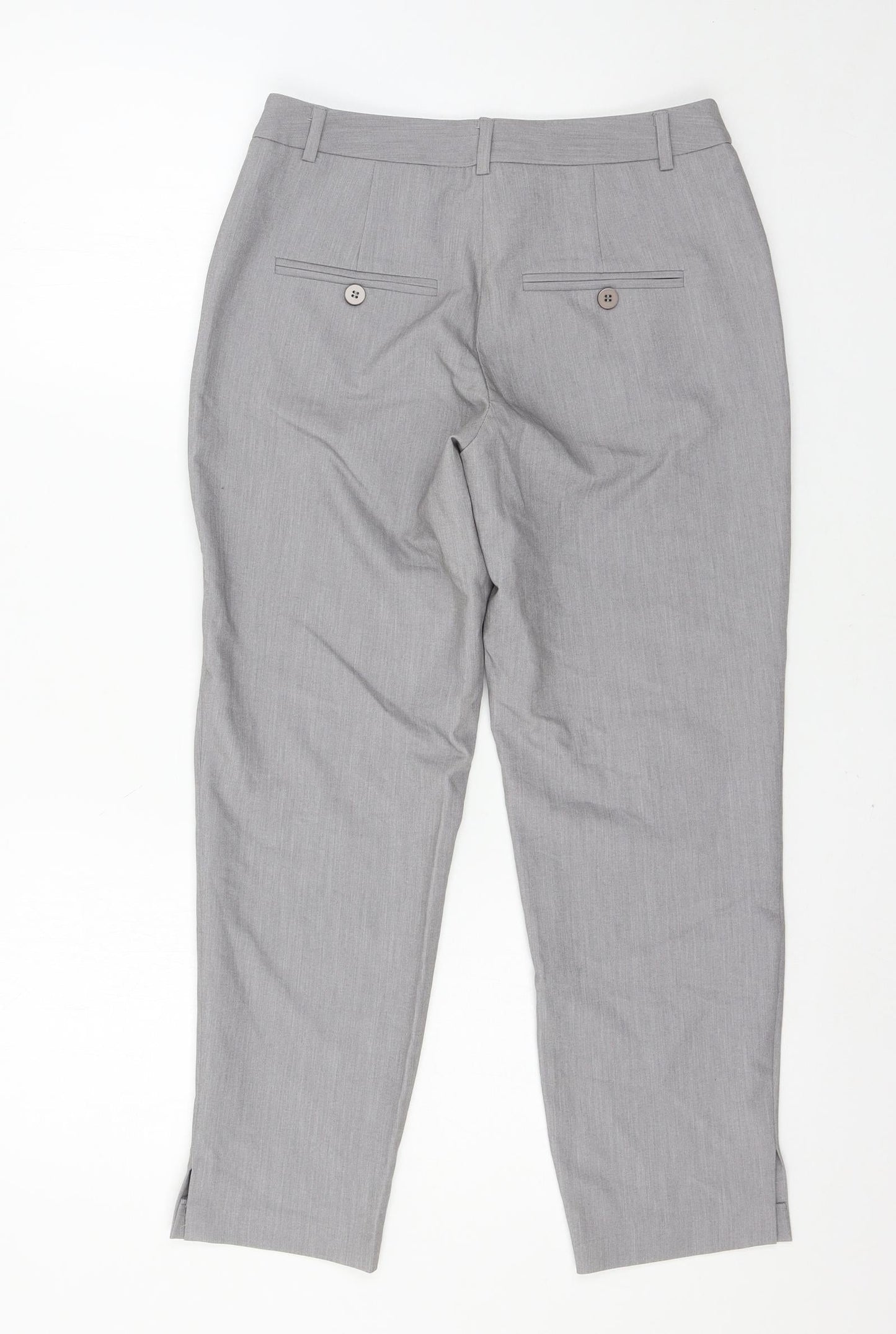 Womens UK Size 6 ASOS Regular Fit  Grey Trousers