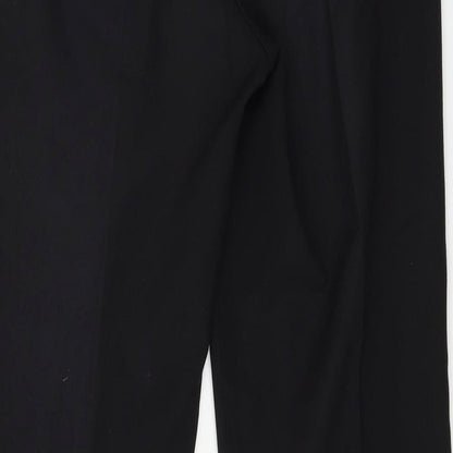 George Womens Black   Trousers  Size 10 L26 in