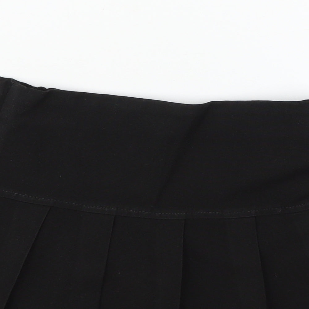 Marks and Spencer Girls Black   Flare Skirt Size 6 Years