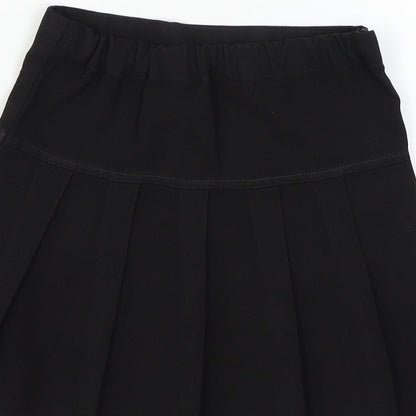 Marks and Spencer Girls Black   Flare Skirt Size 6 Years