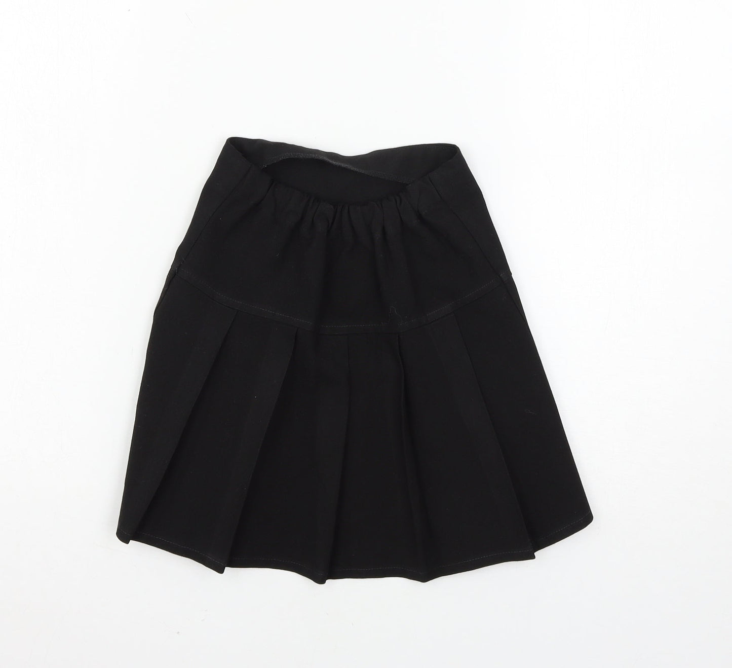Marks and Spencer Girls Black   Flare Skirt Size 6 Years