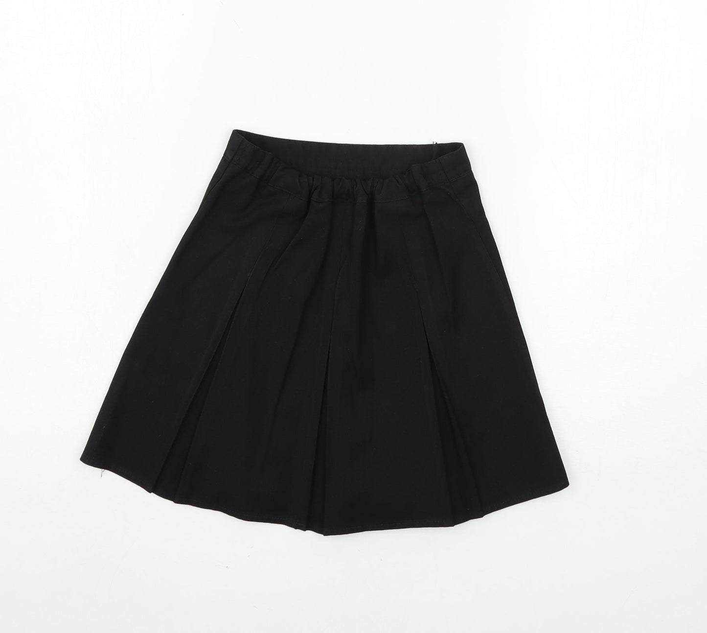 George Girls Black   Flare Skirt Size 5-6 Years